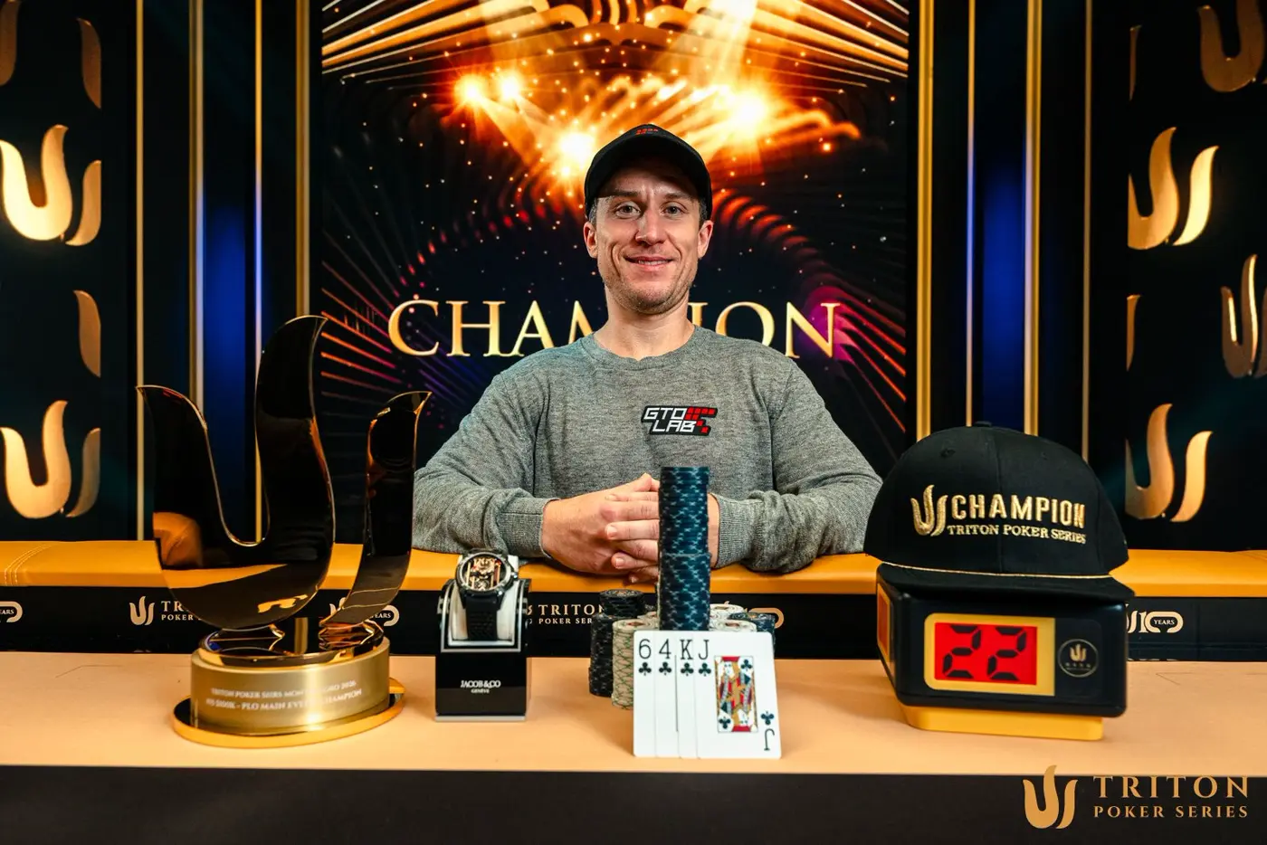 Daniel Dvoress at the Triton Super High Roller Series Montenegro 2026.
