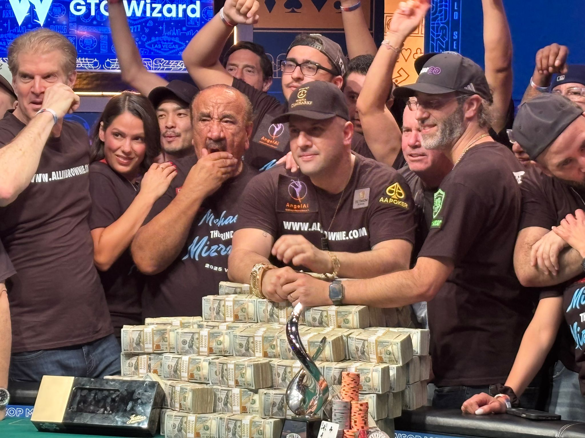 Michael Mizrachi at a 2025 WSOP event